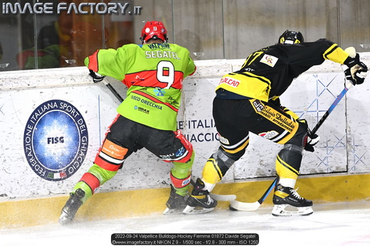 2022-09-24 Valpellice Bulldogs-Hockey Fiemme 01872 Davide Segatel